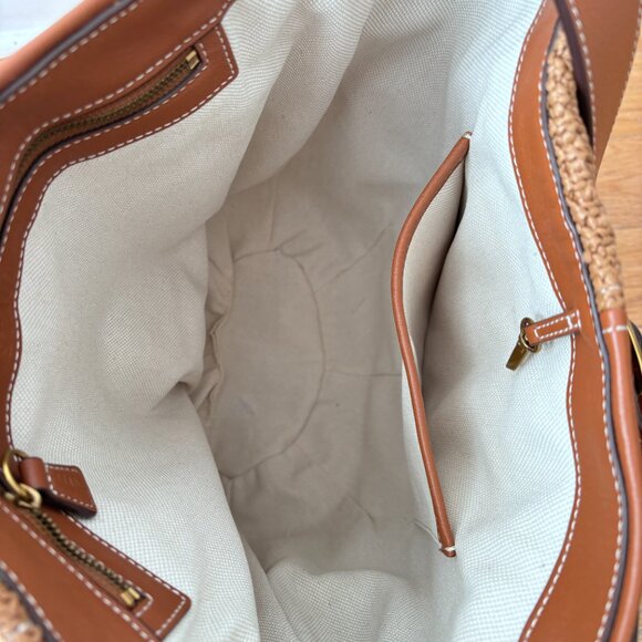 STAUD Cabana Large Raffia Tote Bag - Picture 10 of 10